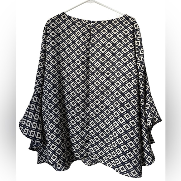 Kasper Black and Yellow Geometric Pattern Fabric - Picture 6 of 9